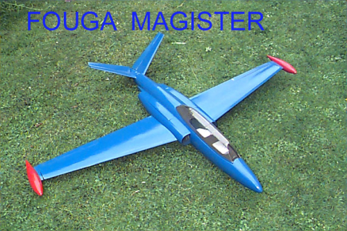 Fouga Magister, 1,54m, Voll-Gfk,
