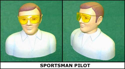 Williams Sport Pilot im Maßstab 1:4, unbemalt!