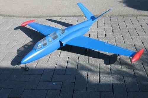 Fouga Magister 2, EzFw-Version, 1,54m, Voll-Gfk
