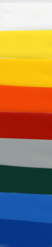 Solarfilm Supershrink Polyester Bespannfolie Standardfarben,  2m oder 10m Rollen