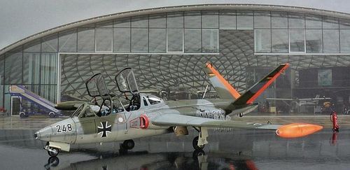 Dekorsatz Bundeswehr Fouga Magister
